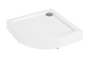 Изображение товара Душевой поддон 1Marka Flat 01фл1010чкК, 100 х 100 см, четверть круга, белый