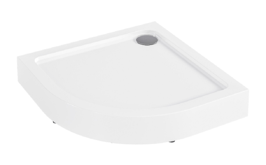 Изображение товара Душевой поддон 1Marka Flat 01фл9090чкК 90x90 см четверть круга белый