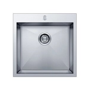 Изображение товара Кухонная мойка Seaman Eco Marino SMV-Z-510.A, 51 см, одно отверстие, нержавеющая сталь