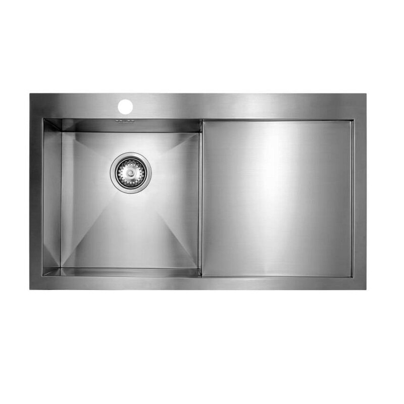 Изображение товара Кухонная мойка Seaman Eco Marino SMV-Z-860RF.A 86 см нержавеющая сталь слева крыло