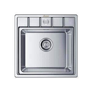 Изображение товара Кухонная мойка Seaman Eco Roma SMR-5050A.0 50 см нержавеющая сталь