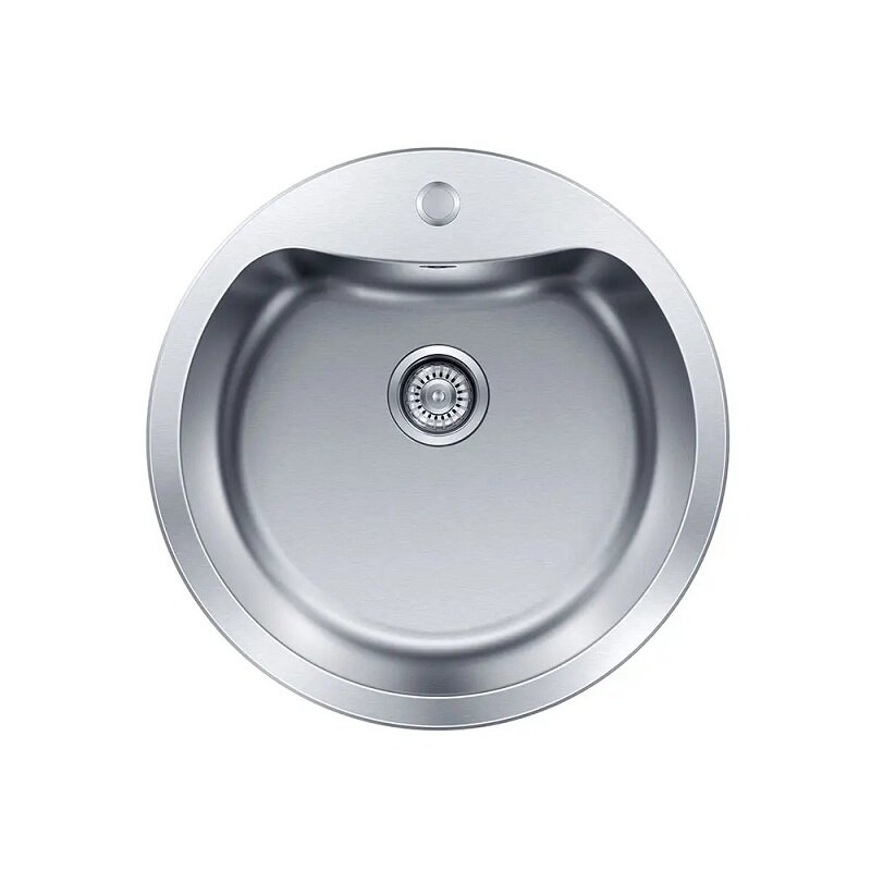 Изображение товара Кухонная мойка Seaman Eco Roma SMR-510A.A, 51 см, одно отверстие, нержавеющая сталь