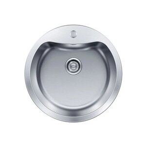 Изображение товара Кухонная мойка Seaman Eco Roma SMR-510A.A, 51 см, одно отверстие, нержавеющая сталь