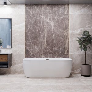 Изображение товара Акриловая ванна Радомир Вальс Макси 1-01-2-0-1-188К, 180 x 80 см, каркас, фронтальный экран съемный, сифон, слив-перелив автомат в комплекте, белая