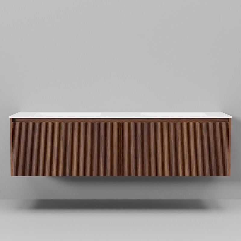 Изображение товара Тумба с раковиной ArtDecco Camilla ACM15W22D200, 150 см, черный орех Изображение товара Тумба с раковиной ArtDecco Camilla ACM15W22D200, 150 см, черный орех