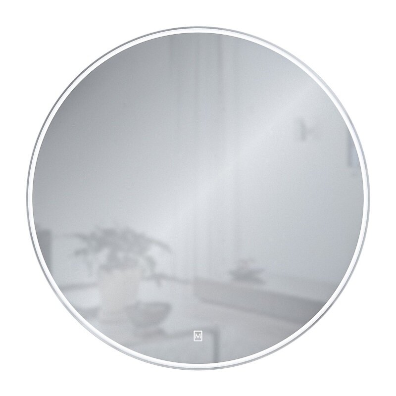 Изображение товара Зеркало 1Marka Amour Light Ц0000014408, 80 см, с подсветкой, с сенсором, белый