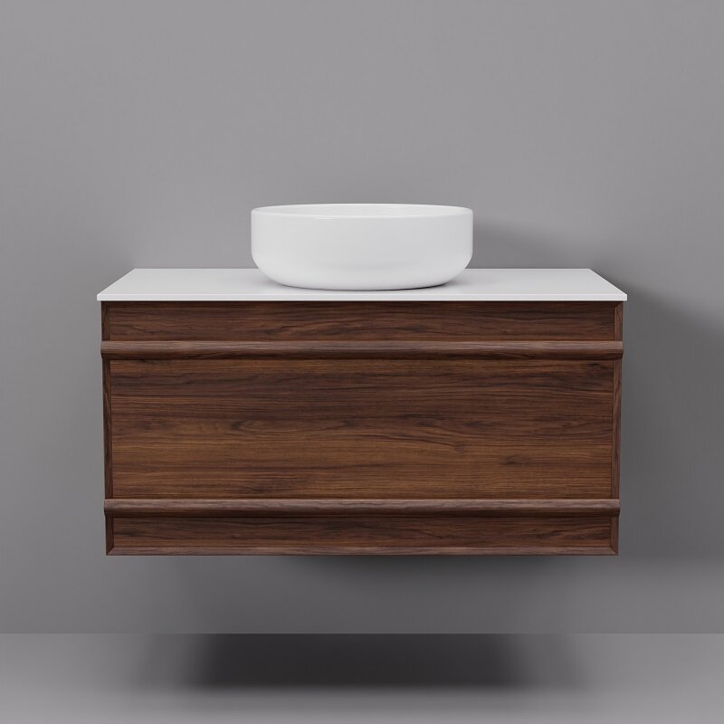 Изображение товара Тумба с раковиной и столешницей ArtDecco Bridget ABR08W22S300, 80 см, черный орех