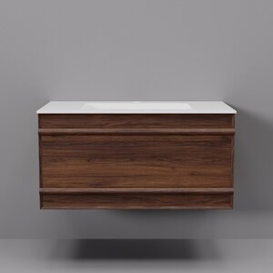 Изображение товара Тумба с раковиной Art Decco Bridget ABR08W22S200, 80 см, черный орех