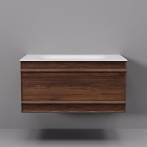 Изображение товара Тумба с раковиной ArtDecco Bridget ABR08W22S100, 80 см, черный орех