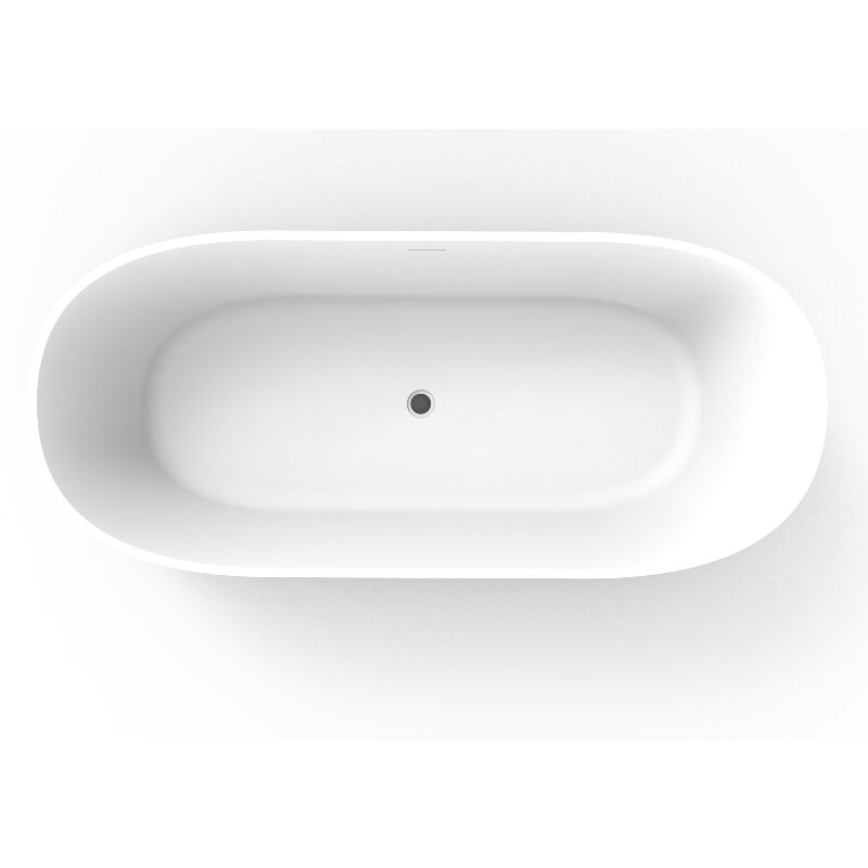 Изображение товара Акриловая ванна Timo KIARA1680 170x75 см овальная белая