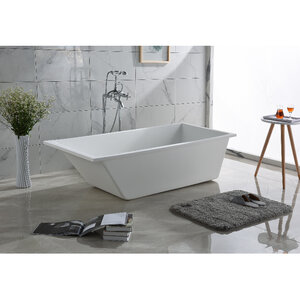 Изображение товара Акриловая ванна Timo ANNELI1675 170x75 см белая, отдельностоящая