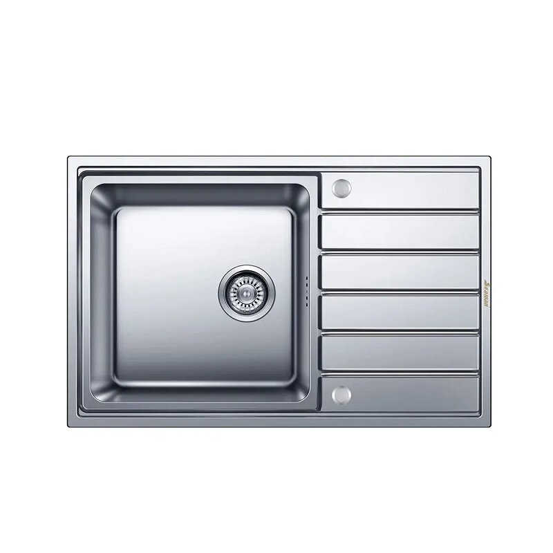 Изображение товара Кухонная мойка Seaman Eco Roma SMR-7850A.B 78 см нержавеющая сталь Россия