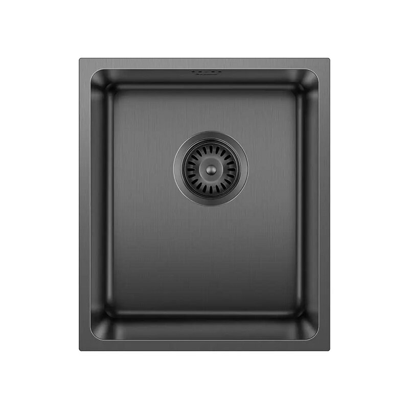 Изображение товара Кухонная мойка Seaman Eco Roma U SMR-4438A-GL.A, 34 см, с PVD покрытием