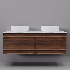 Изображение товара Тумба с раковиной ArtDecco Bridget ABR12W22D300, 120 см, черный орех