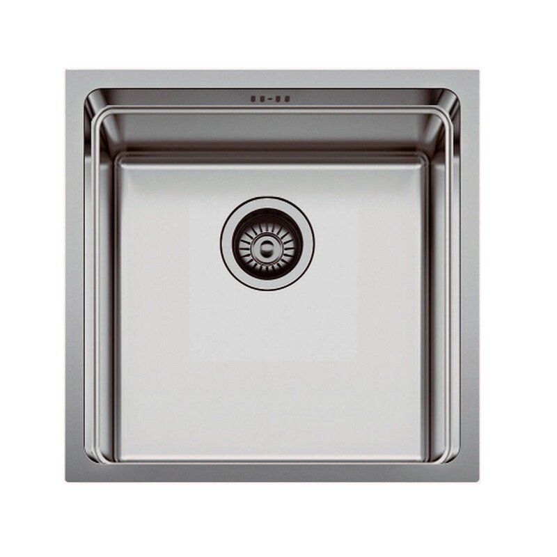 Изображение товара Кухонная мойка Seaman Eco Roma U SMR-4444AK.A 44 см нерж сталь квадратная