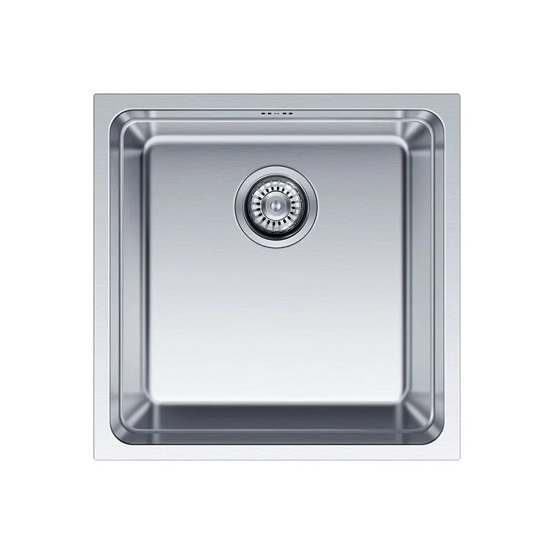 Изображение товара Кухонная мойка Seaman Eco Roma U SMR-4944AK.A 49 см с декоративным бортиком из нержавеющей стали