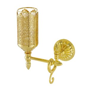 Изображение товара Стакан для щеток Migliore Versailles 32687, золото