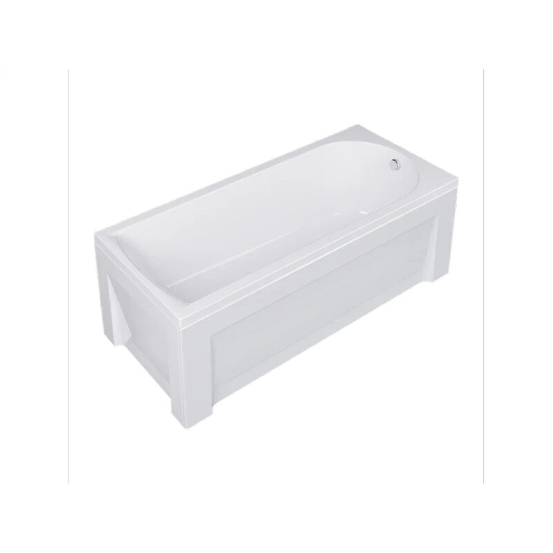 Изображение товара Акриловая ванна Timo MIKA1670-KT16-SPV1505, 160 х 70 см, цвет белый