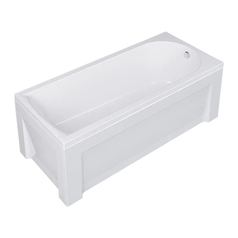 Изображение товара Акриловая ванна Timo MIKA1870-KT18S-SPV1505-FP18S-TP70S 180x70см белая для встраивания