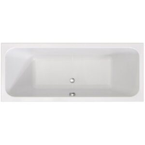 Изображение товара Акриловая ванна Радомир Патрисия 1-01-2-0-1-330К, 175 х 75 см, каркас, фронтальный экран, сифон, слив-перелив автомат в комплекте, белая/хром
