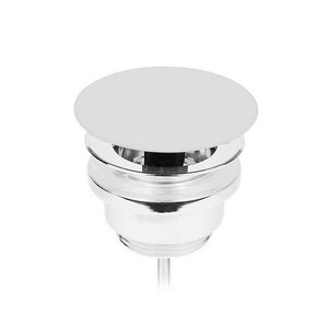 Изображение товара Донный клапан Kludi Rotexa 1047153-00 для умывальника с переливом белый матовый