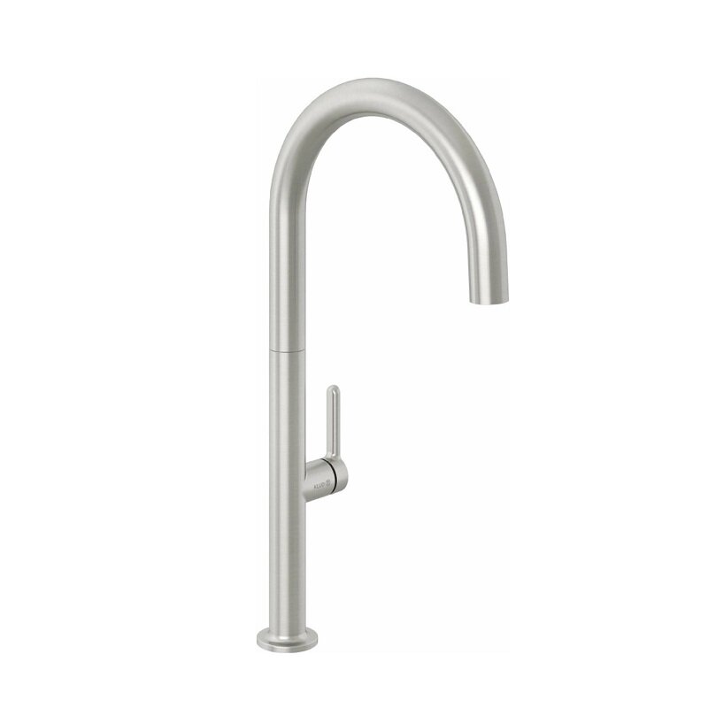 Изображение товара Смеситель для кухонной мойки Kludi Aurea 55803N575 никель брашированный