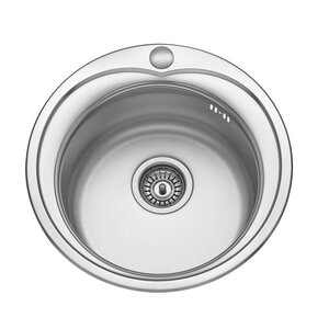 Изображение товара Кухонная мойка Seaman Eco Wien SWT-490.A, 49 см, нержавеющая сталь