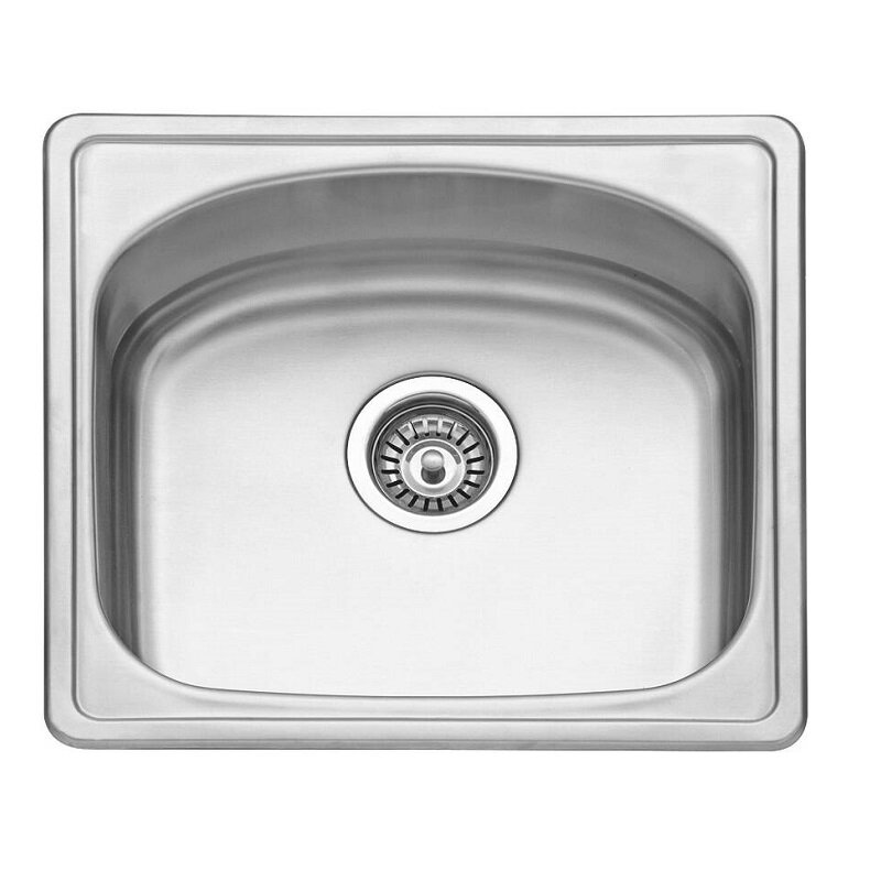 Изображение товара Кухонная мойка Seaman Eco Wien SWT-4945.0 из нержавеющей стали 50 см