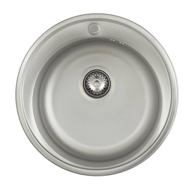 Изображение товара Кухонная мойка Seaman Eco Wien SWT-510-Matt.A 51 см матовая нержавеющая сталь