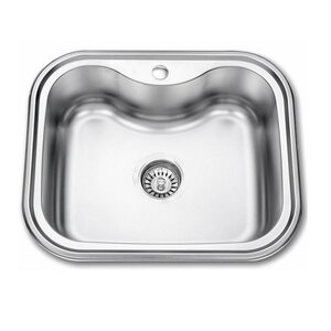 Изображение товара Кухонная мойка Seaman Eco Wien SWT-5848.A из нержавеющей стали 58 см врезная