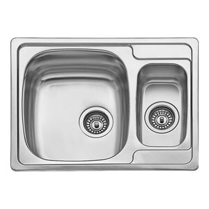 Изображение товара Кухонная мойка Seaman Eco Wien SWT-6248B.0, 62 см из нержавеющей стали
