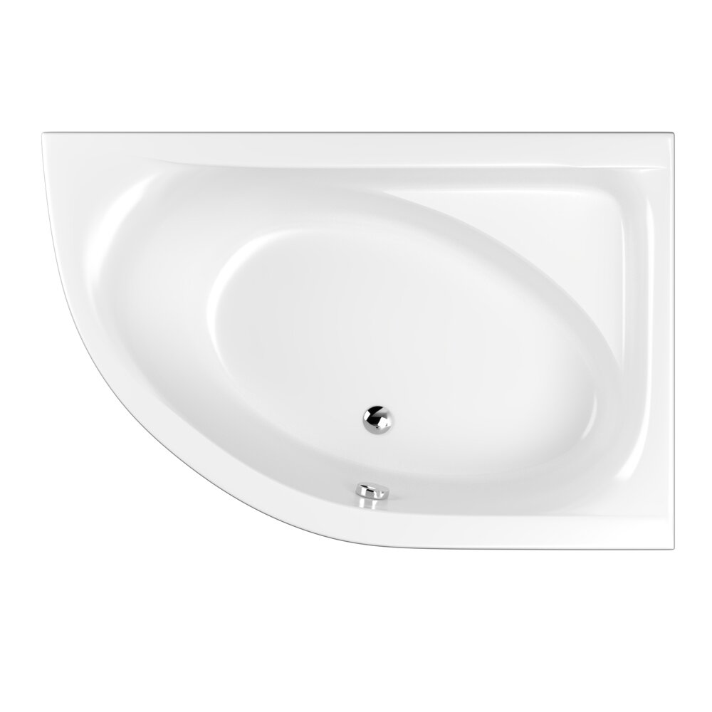 Изображение товара Ванна акриловая Whitecross Aquarella 170х110 см белая правая