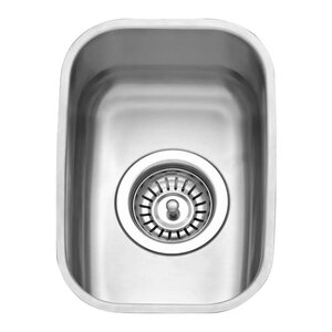 Изображение товара Кухонная мойка Seaman Eco Wien SWU-2232.A из нержавеющей стали 320x220 мм