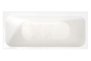 Изображение товара Акриловая ванна Радомир Прованс 1-01-2-0-1-185К, 180 x 80 см, каркас, фронтальный экран, сифон, слив-перелив автомат в комплекте, белая/хром