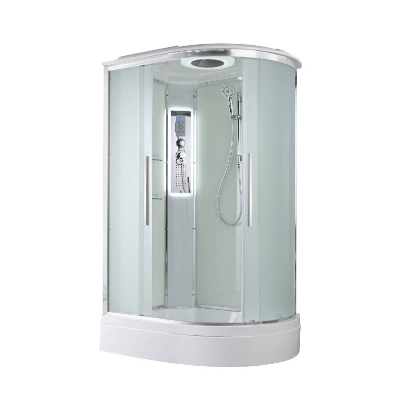 Изображение товара Душевая кабина AvaCan EM3912LLED/EM3912RLED 120х90 с LED подсветкой и гидромассажем