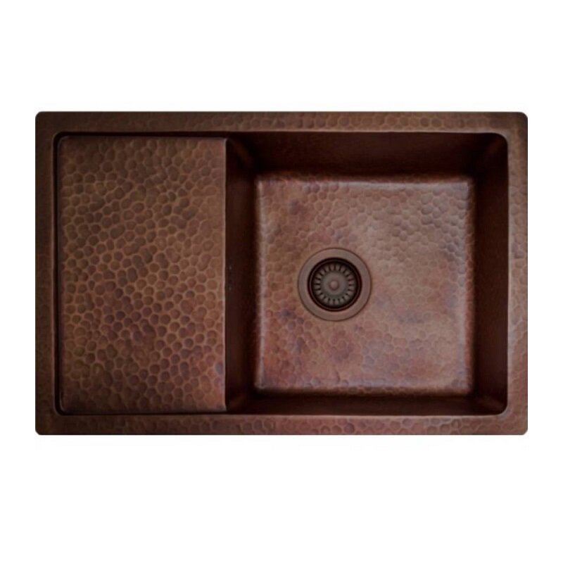 Изображение товара Кухонная мойка Seaman Natural Genova из меди 71 см антикварный стиль