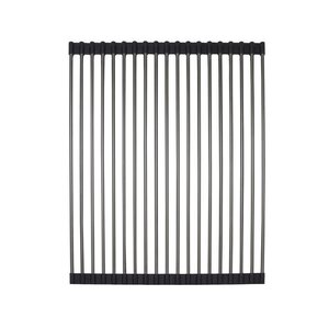 Изображение товара Ролл-мат на мойку Seaman SSA-159-Gun 44x35 см нержавеющая сталь