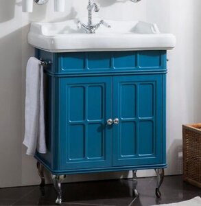 Изображение товара Тумба под раковину Caprigo Borgo 60 B-136 blue напольная с раковиной