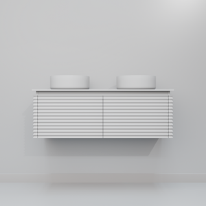 Изображение товара Тумба с раковиной Art Decco Jacqueline AJC12W34D300, 120 см, белая