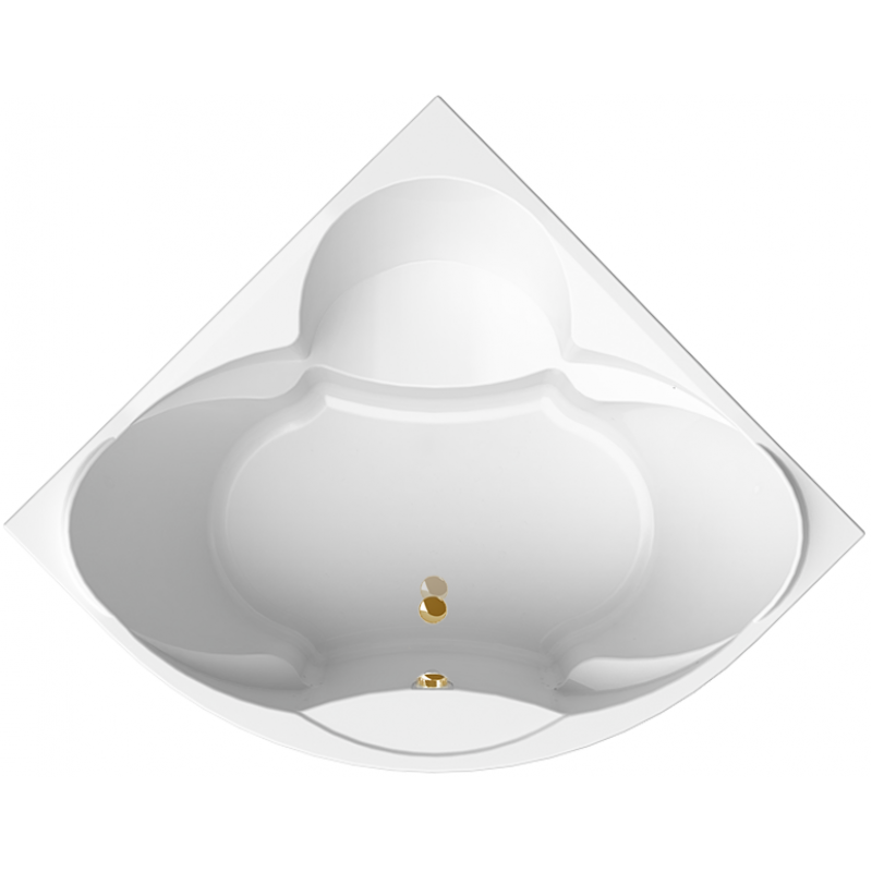 Изображение товара Акриловая угловая ванна Радомир Филадельфия 168×168 см