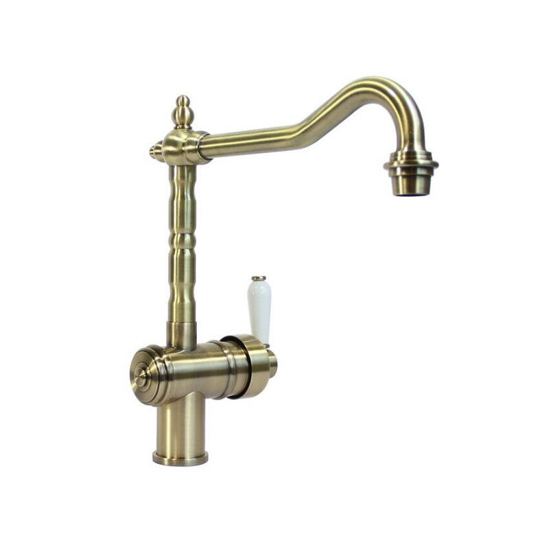 Изображение товара Смеситель Seaman Barcelone SSL-5077-AG, для кухонной мойки, цвет античное золото PVD