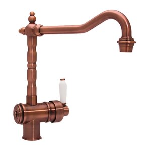 Изображение товара Смеситель для кухни Seaman Barcelone SSL-5077-AU с PVD покрытием ретро