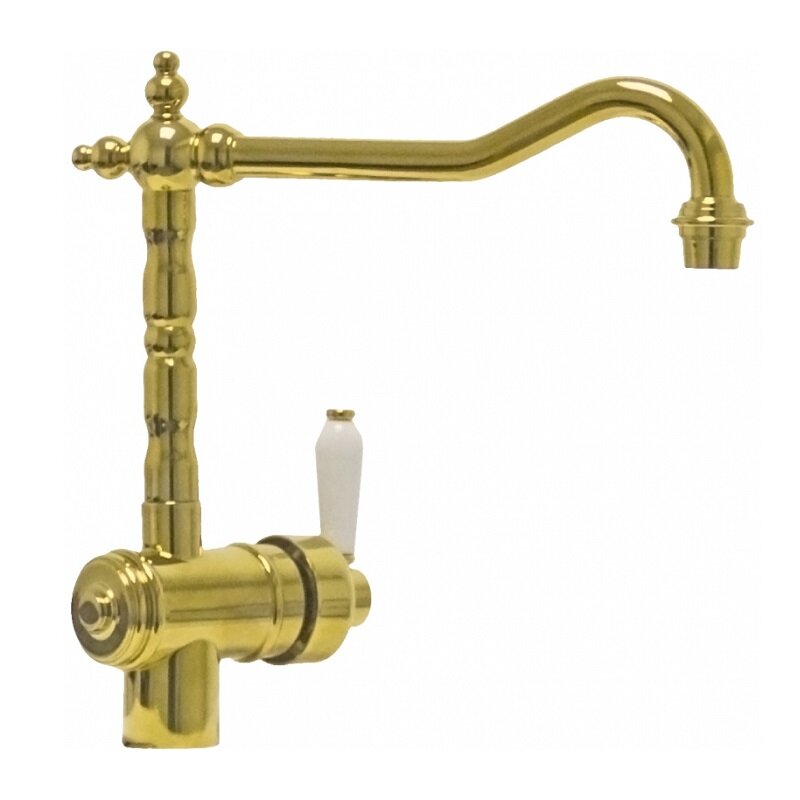 Изображение товара Смеситель для кухни Seaman Barcelone SSL-5077-SP полированное золото