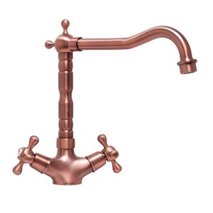 Изображение товара Смеситель Seaman Barcelone SSL-5079-AU, для кухонной мойки, цвет красное золото PVD