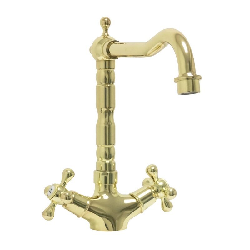 Изображение товара Смеситель для кухни Seaman Barcelone SSL-5079-SL светлое полированное золото