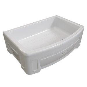 Изображение товара Душевой поддон Радомир Диана 1-11-0-0-0-014, 139 х 94.5 см, рама-подставка с устройством слива, фронтальный и 2 боковых экрана в комплекте, прямоугольный, акрил, белый