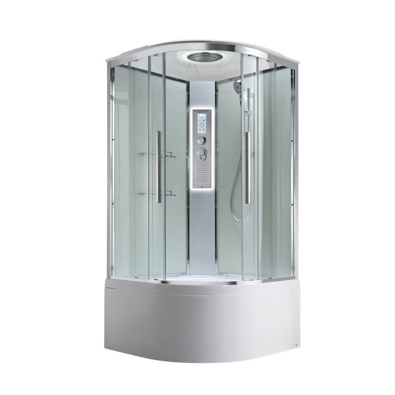 Изображение товара Душевая кабина AvaCan EM5090LEDT 90x90 см с LED подсветкой и гидромассажем