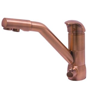 Изображение товара Смеситель для кухни Seaman Barcelone SSL-5361-AU с подключением фильтра, медь