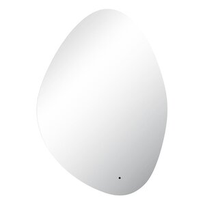 Изображение товара Зеркало Abber Teil AG6502S с подсветкой, 70 см, белое, без рамки