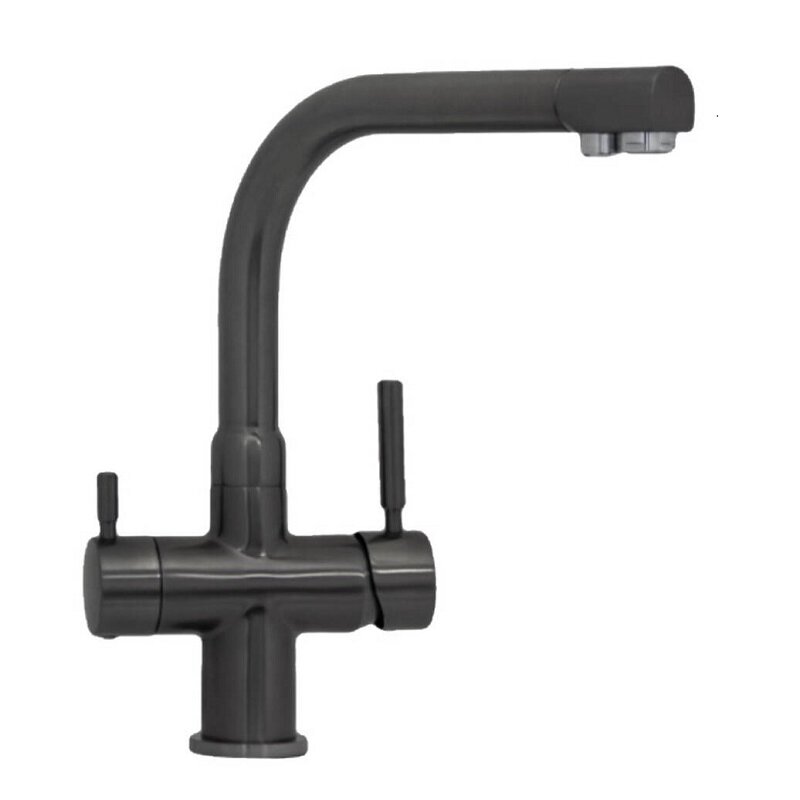 Изображение товара Смеситель кухонный Seaman Barcelone SSL-5383-DG с фильтром и PVD покрытием